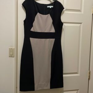 Cleo black and beige dress (sz 10p)